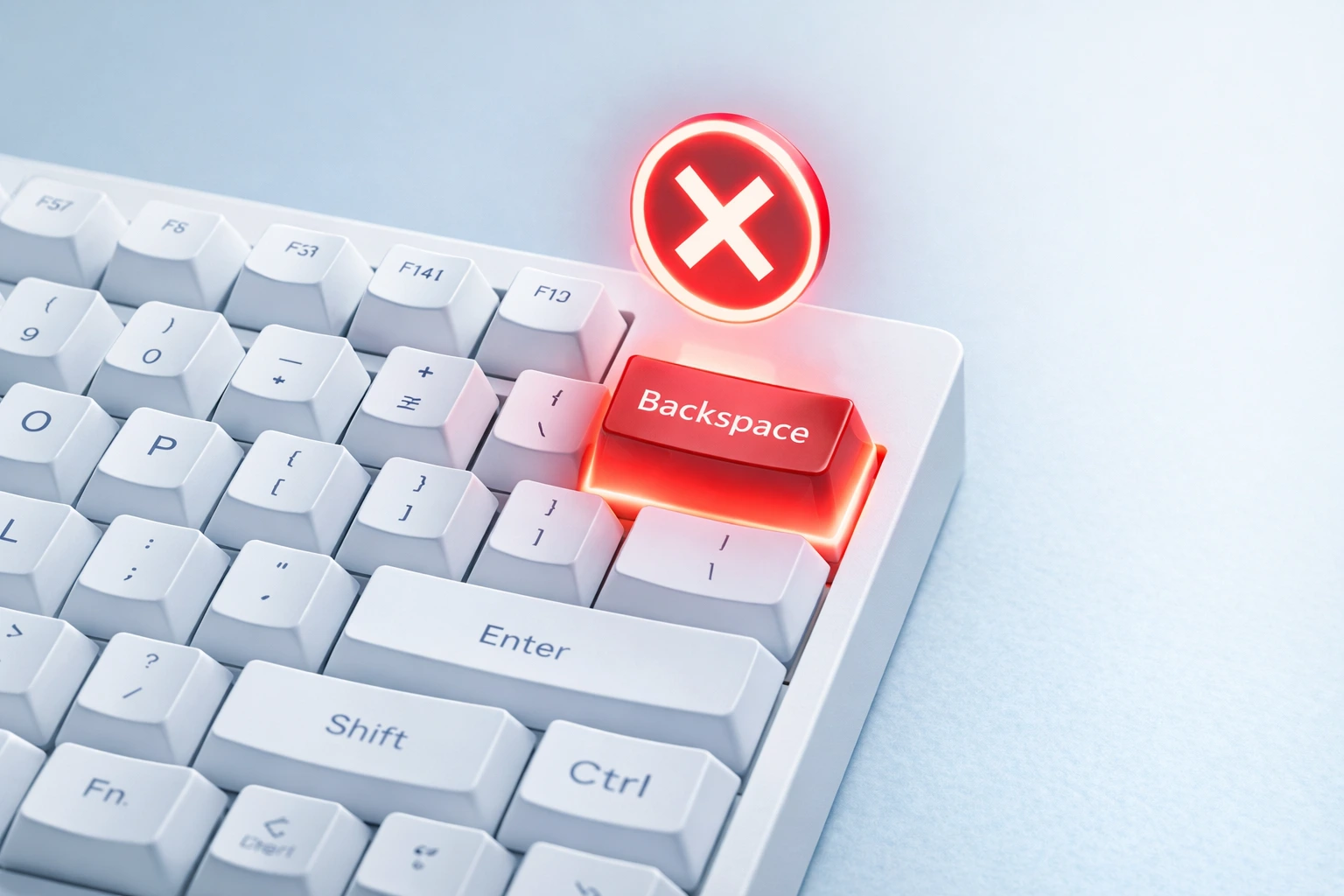 Railway Clerk Typing Test Backspace Disabled condition explanation and practice strategy