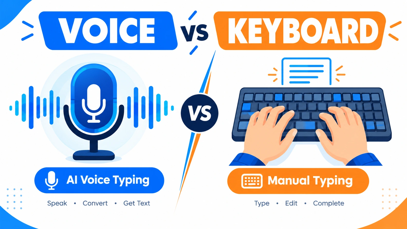 Voice Typing vs Manual Typing 2026 — AI के ज़माने में भी Keyboard Typing क्यों है Government Exam के लिए सबसे ज़रूरी Skill?